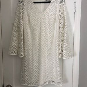 Karl Lagerfield eyelet dress